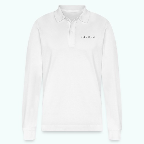 karena logo - Stanley/Stella PREPSTER Organic Unisex Long-Sleeved Polo Shirt