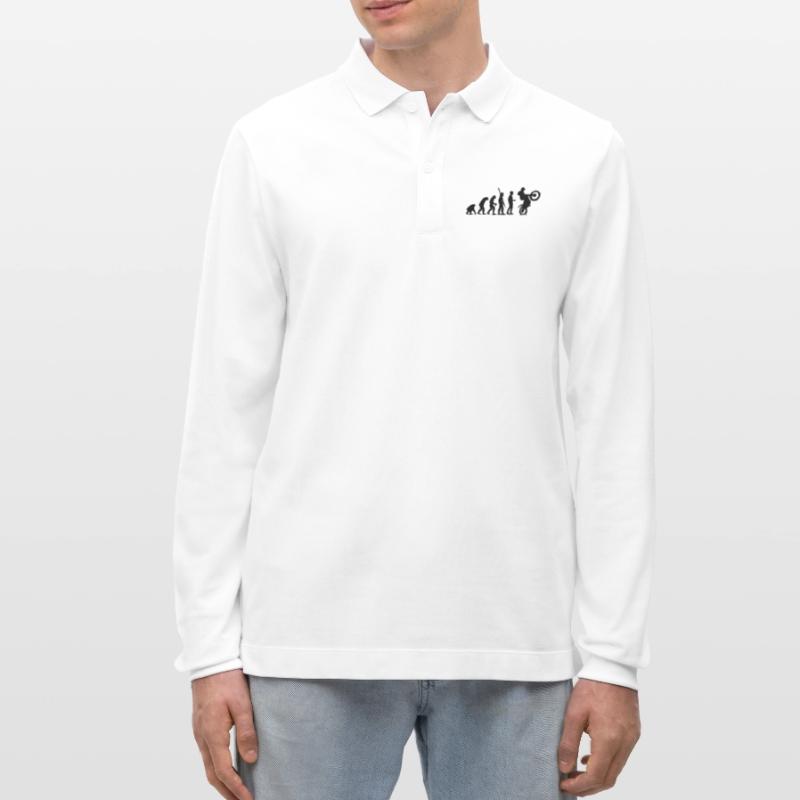 Evolution de première instance Polo à manches longues bio PREPSTER Stanley/Stella Unisexe