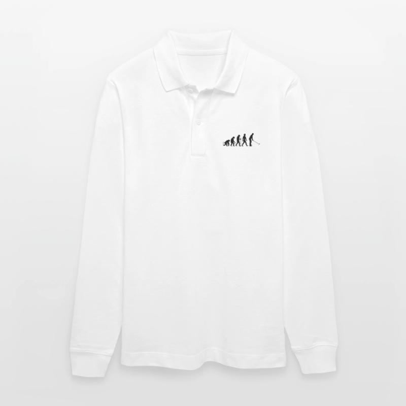 evolution golf Stanley/Stella Unisex Bio-Langarm-Poloshirt Prepster
