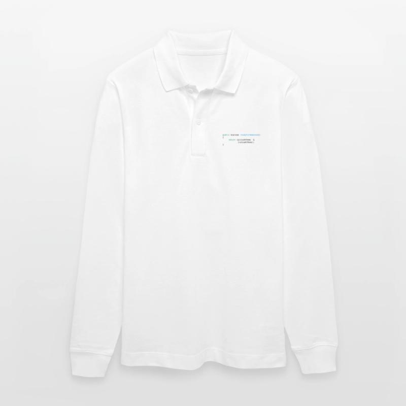 JAVA CODE - READY FOR WEEKEND Polo à manches longues bio PREPSTER Stanley/Stella Unisexe