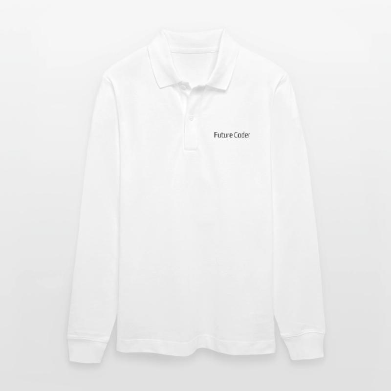 Future Coder Stanley/Stella Organic Unisex Long-Sleeved Polo Shirt Prepster