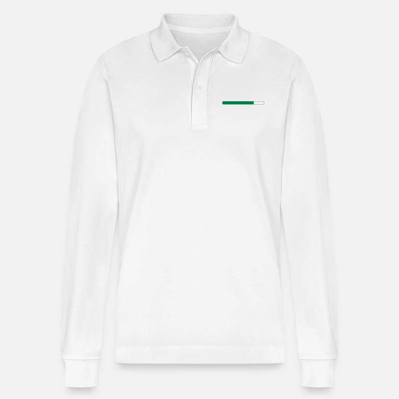 Loading, Download - Stanley/Stella Unisex Bio-Langarm-Poloshirt Prepster - Weiß