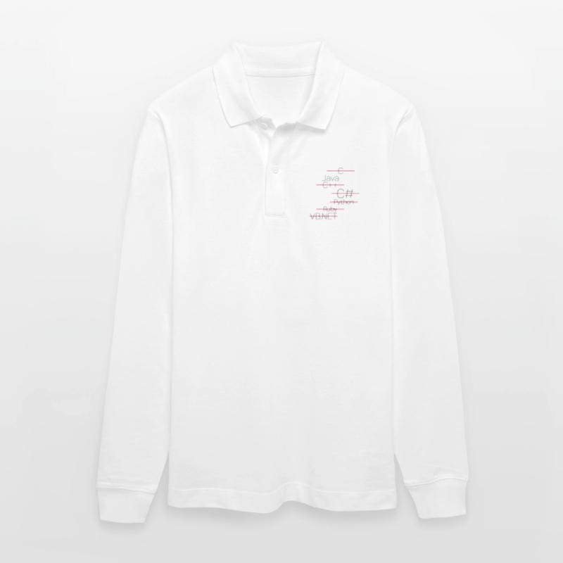 JAVA CODING / LANGAGE DE PROGRAMMATION Polo à manches longues bio PREPSTER Stanley/Stella Unisexe