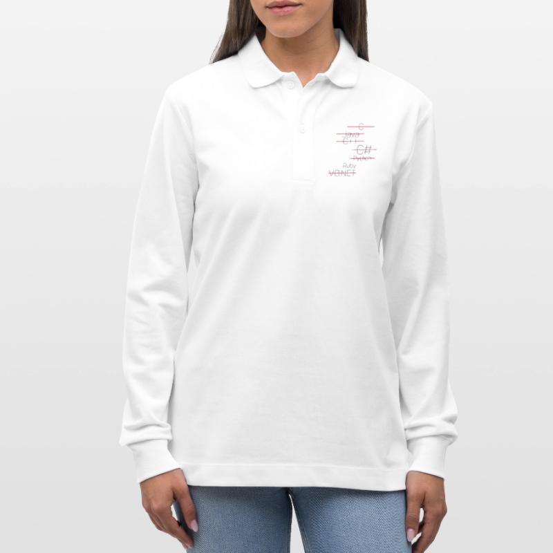 RUBY / RUBY ON RAILS Stanley/Stella Organic Unisex Long-Sleeved Polo Shirt Prepster