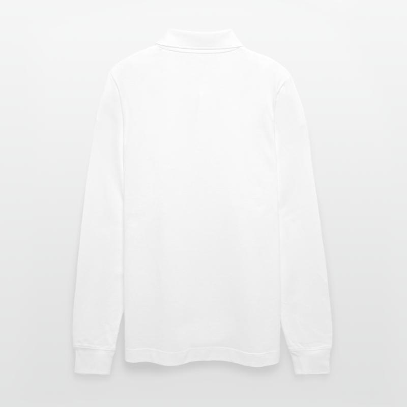 Binary code is as easy as 01, 10, 11 Stanley/Stella Organic Unisex Long-Sleeved Polo Shirt Prepster