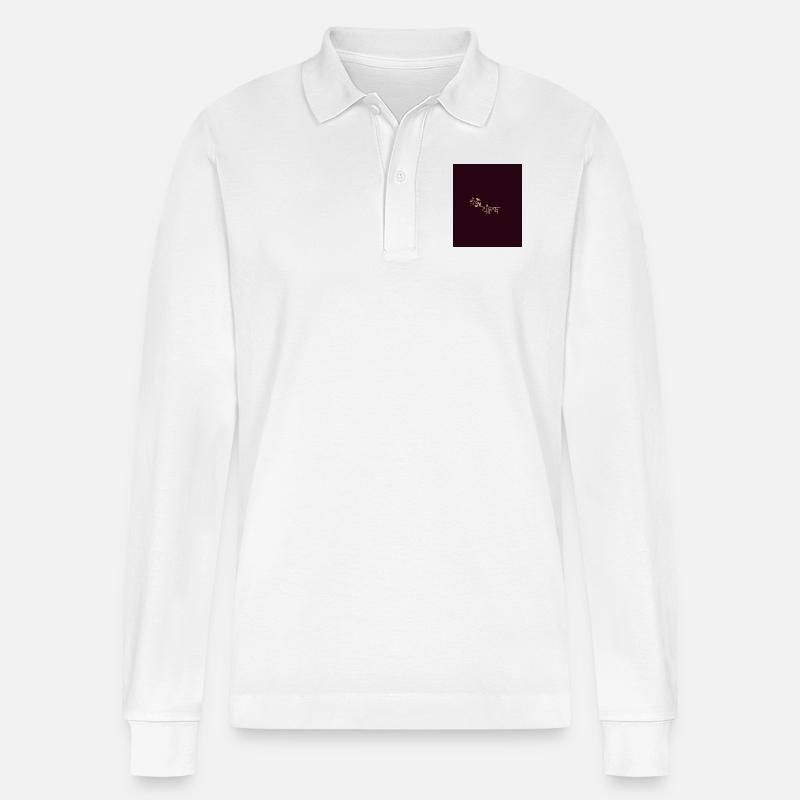 Punajb - Stanley/Stella Unisex Bio-Langarm-Poloshirt Prepster - Weiß