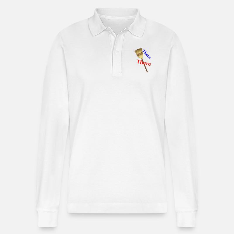 Dort - Stanley/Stella Unisex Bio-Langarm-Poloshirt Prepster - Weiß