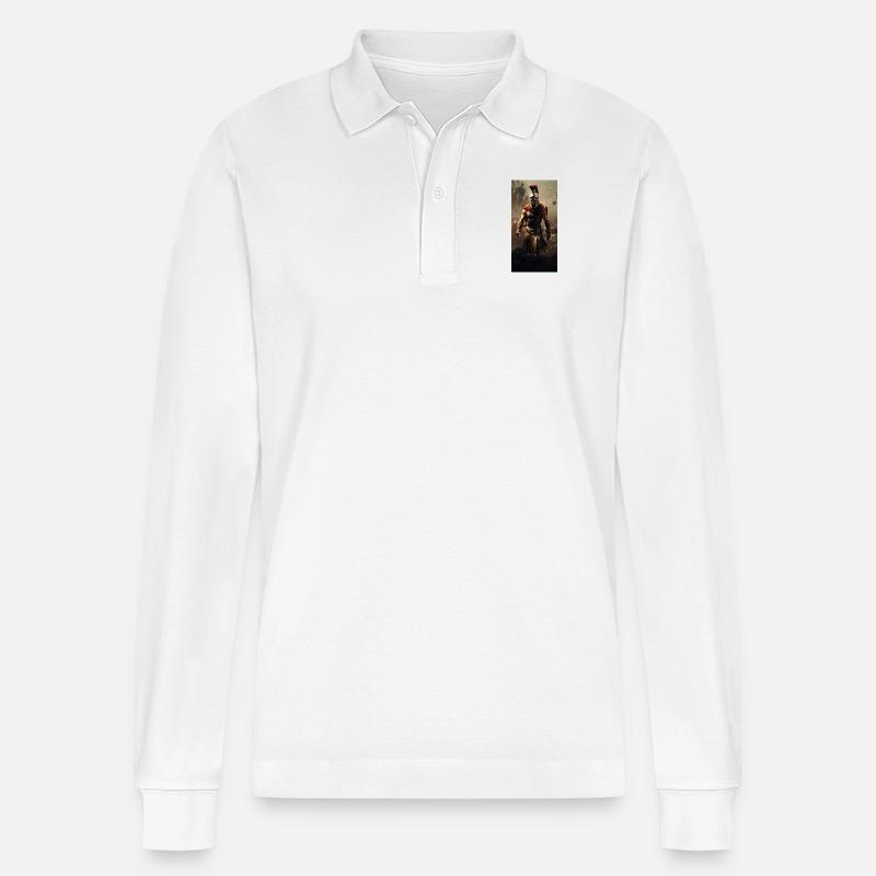 C9030EE5B3D974B0310754FB300ED40E - Stanley/Stella Unisex Bio-Langarm-Poloshirt Prepster - Weiß