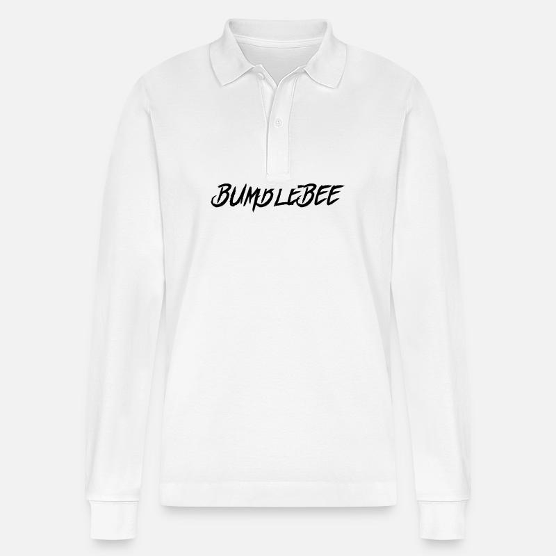 Hummel / bumblebee - Stanley/Stella Unisex Bio-Langarm-Poloshirt Prepster - Weiß
