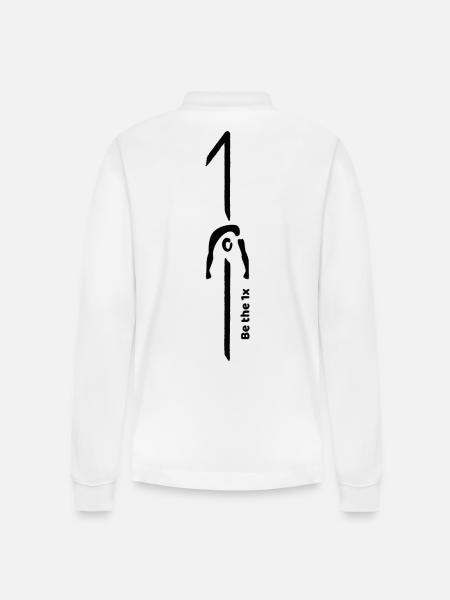 Soyez The 1x - Polo à manches longues bio PREPSTER Stanley/Stella Unisexe - blanc