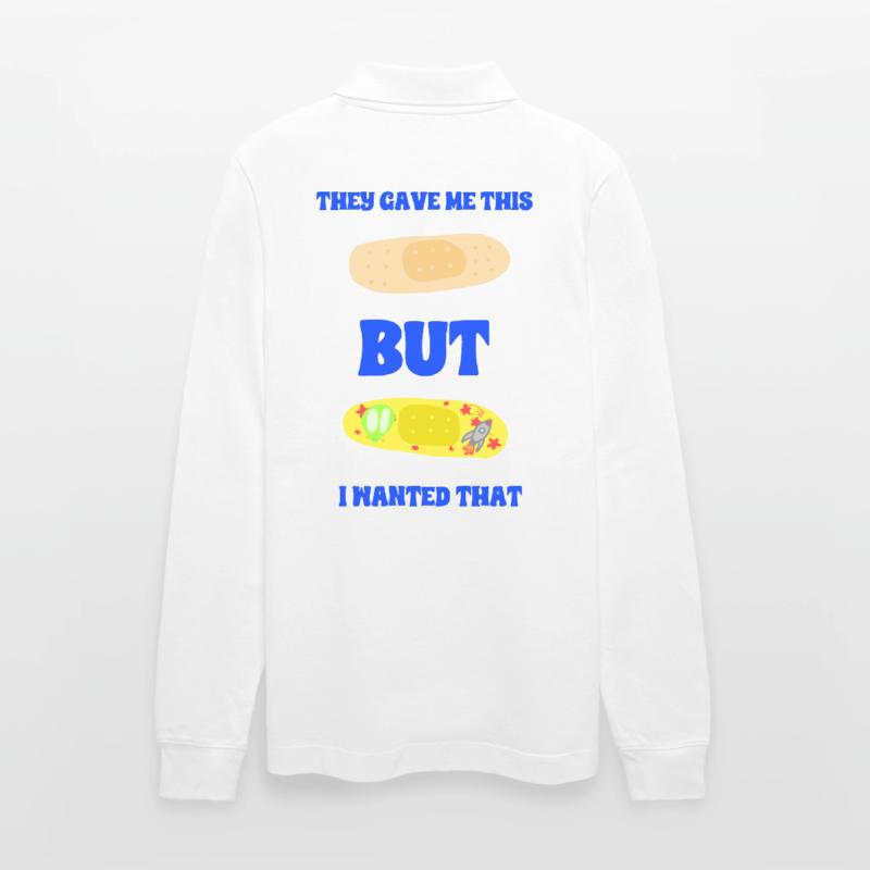 Klassisches Dressing oder Space Dressing Stanley/Stella Unisex Bio-Langarm-Poloshirt Prepster