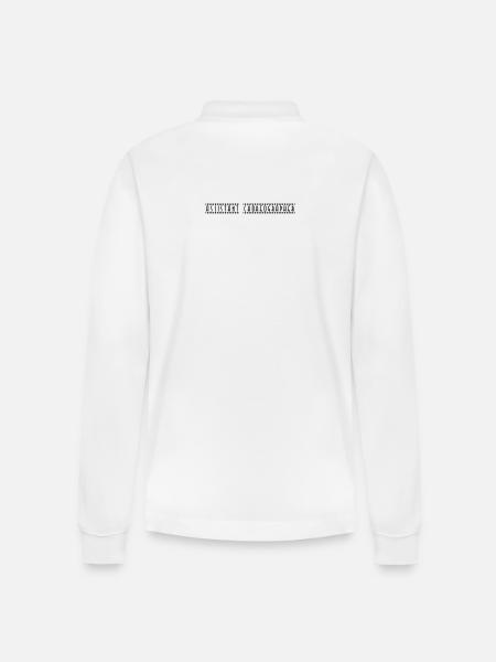 Assistant_Choreographer - Stanley/Stella Organic Unisex Long-Sleeved Polo Shirt Prepster - white