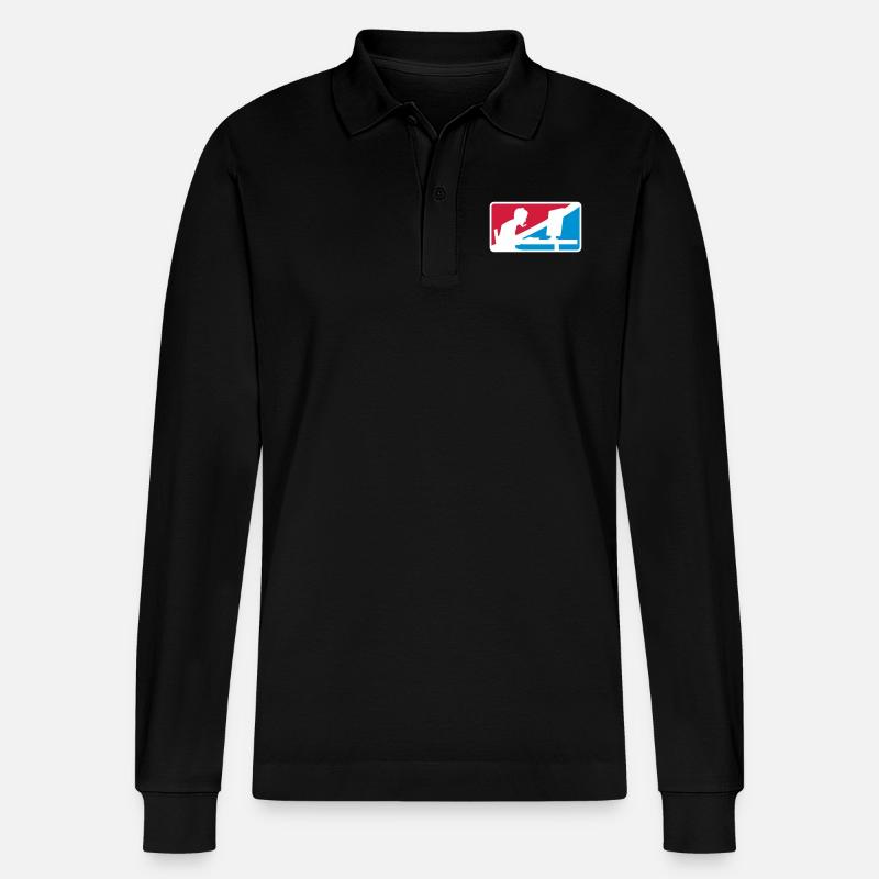 Progamer | eSports - Stanley/Stella Unisex Bio-Langarm-Poloshirt Prepster - Schwarz