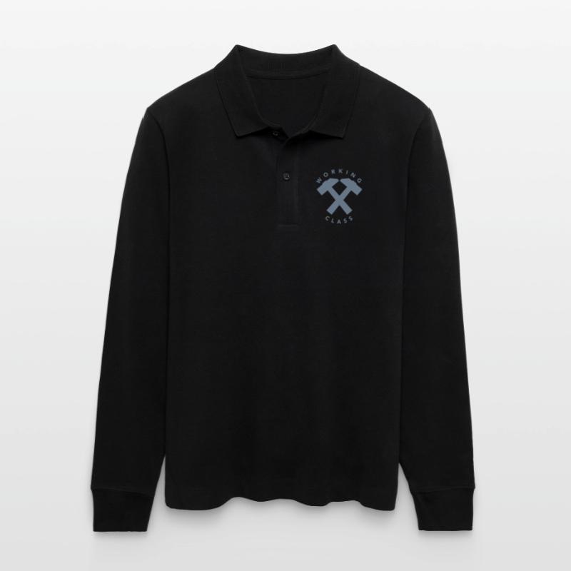 Working Class Stanley/Stella Organic Unisex Long-Sleeved Polo Shirt Prepster