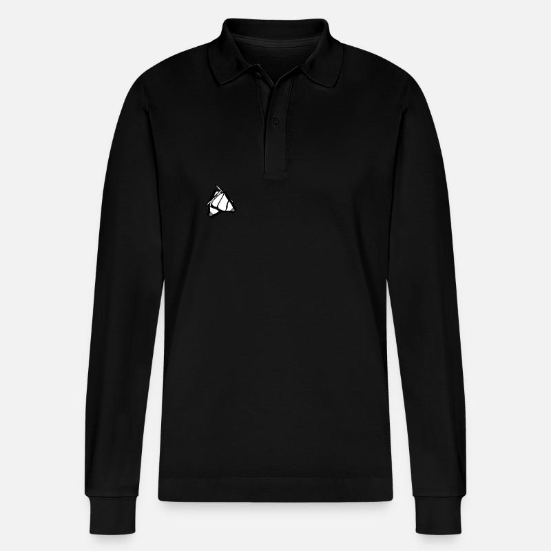 Joint - Stanley/Stella Unisex Bio-Langarm-Poloshirt Prepster - Schwarz