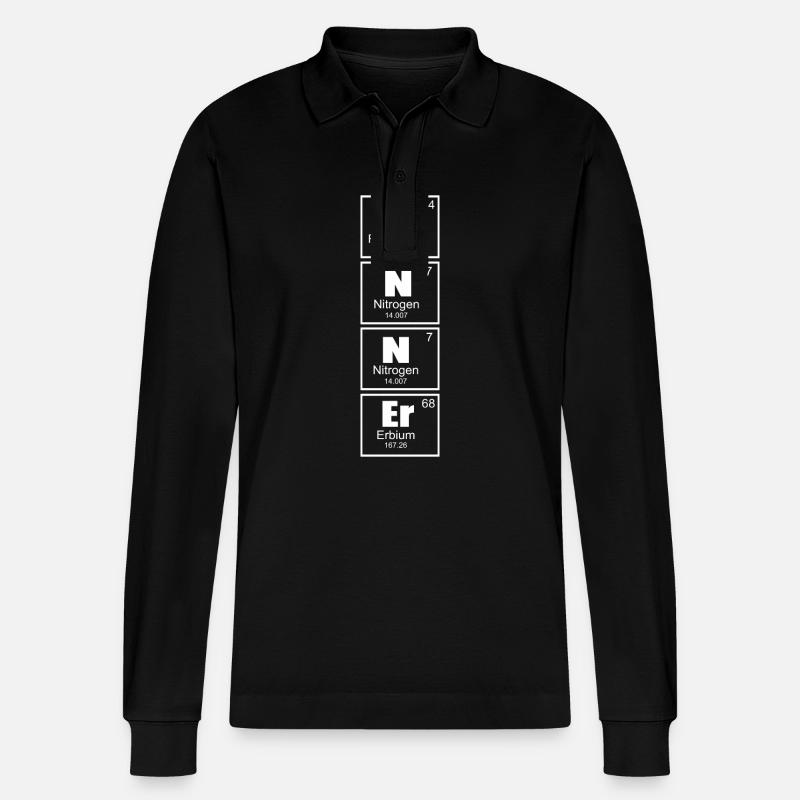 Marathon Marathonläufer - Stanley/Stella Unisex Bio-Langarm-Poloshirt Prepster - Schwarz