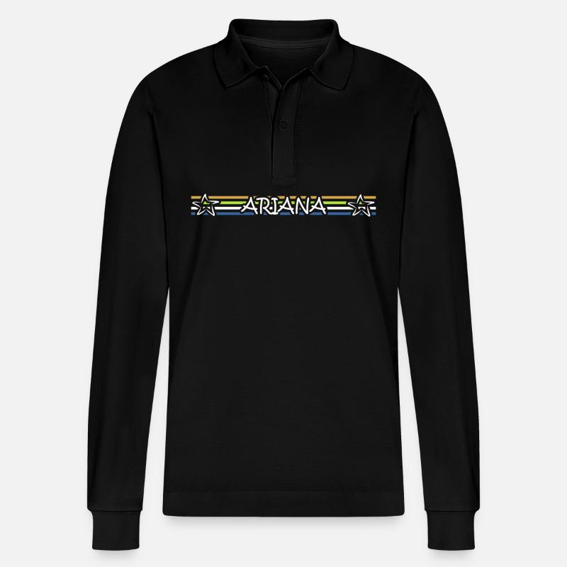 Cadeau pour Ariana - Polo à manches longues bio PREPSTER Stanley/Stella Unisexe - noir