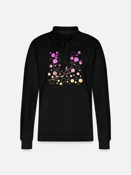 Ski - Stanley/Stella Unisex Bio-Langarm-Poloshirt Prepster - Schwarz