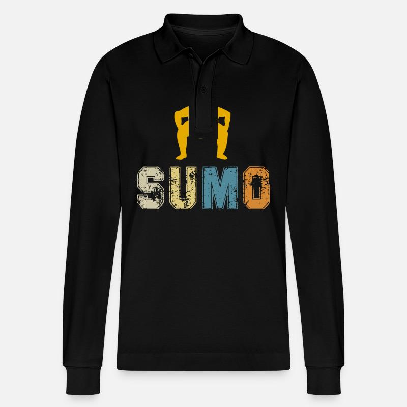 Sumo - Stanley/Stella Unisex Bio-Langarm-Poloshirt Prepster - Schwarz