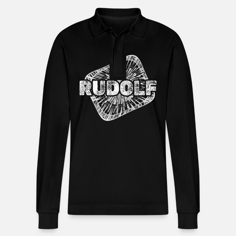 Poussière d’étoile Rudolf - Polo à manches longues bio PREPSTER Stanley/Stella Unisexe - noir