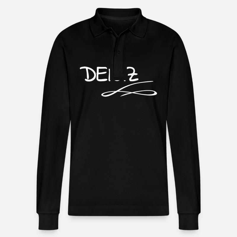Deniz comme prénom - Polo à manches longues bio PREPSTER Stanley/Stella Unisexe - noir
