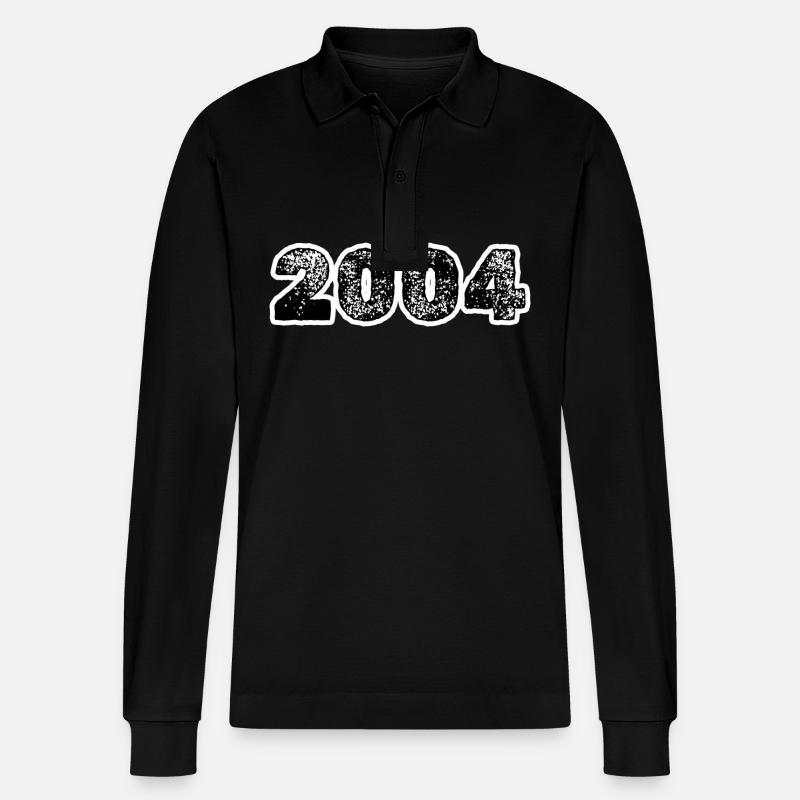 2004 - Polo à manches longues bio PREPSTER Stanley/Stella Unisexe - noir