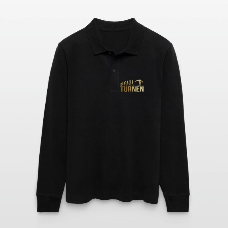 Evolution Turnen Stanley/Stella Unisex Bio-Langarm-Poloshirt Prepster