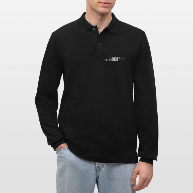 Bitte laden Sie das Design hoch oder geben Sie einen Link an Stanley/Stella Unisex Bio-Langarm-Poloshirt Prepster