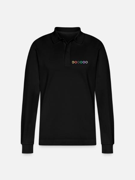 Buy Guitar Strings | Guitar Lessons, Music - Stanley/Stella Organic Unisex Long-Sleeved Polo Shirt Prepster - black