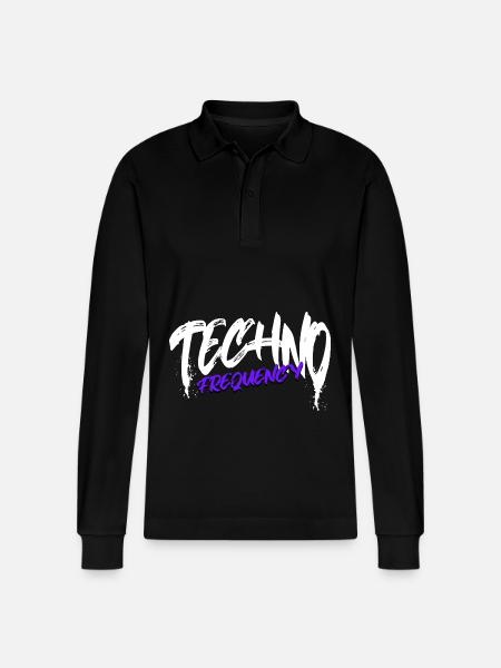Techno - Polo à manches longues bio PREPSTER Stanley/Stella Unisexe - noir