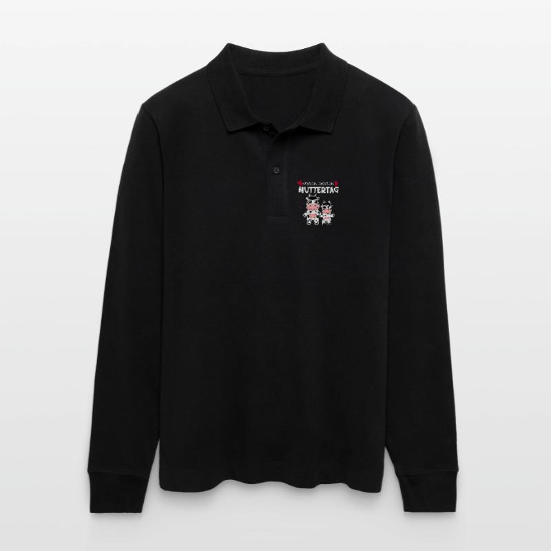Muttertag - erster Muttertag Geschenk Stanley/Stella Unisex Bio-Langarm-Poloshirt Prepster