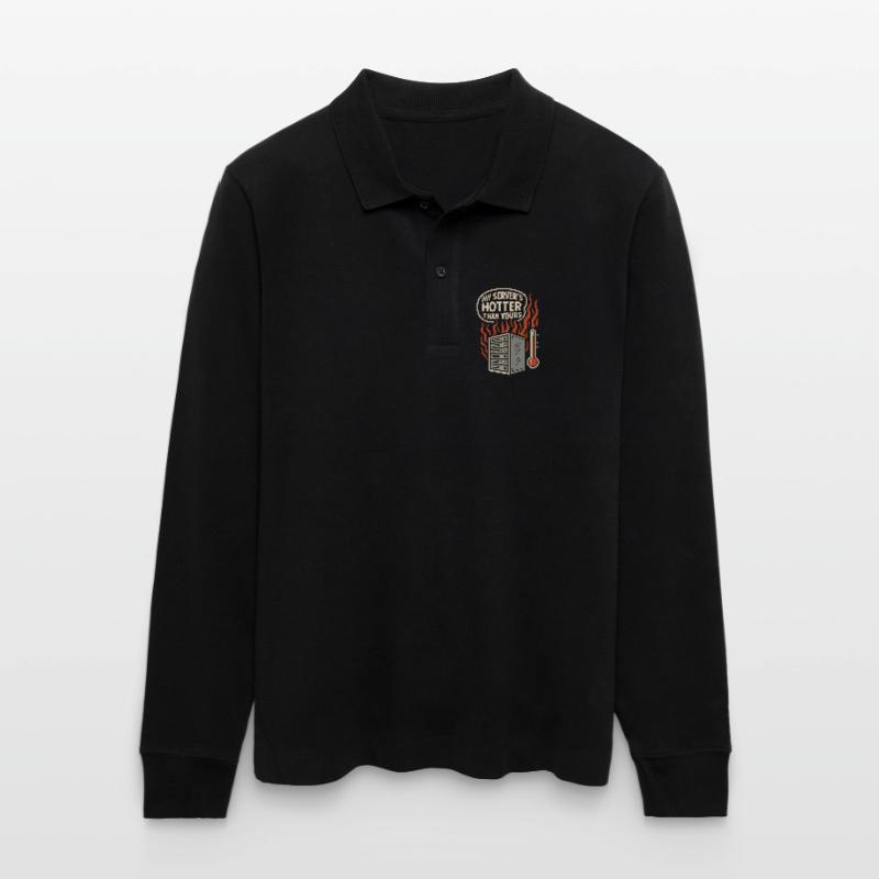 Network Infrastructure Rack and Stack Engineer Stanley/Stella Organic Unisex Long-Sleeved Polo Shirt Prepster