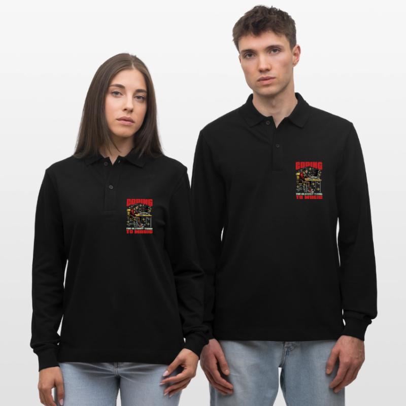 Le codage du codeur est ce qui se rapproche le plus de Magic Developer Polo à manches longues bio PREPSTER Stanley/Stella Unisexe