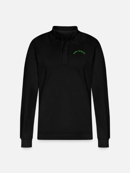 Kiffer Brigade - Stanley/Stella Unisex Bio-Langarm-Poloshirt Prepster - Schwarz