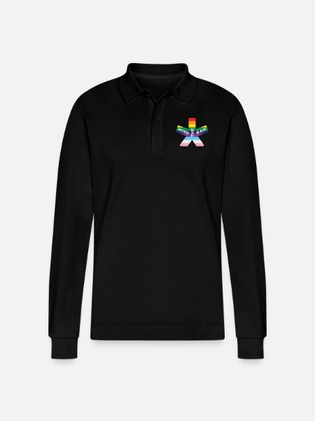 blockedTitle - Stanley/Stella Unisex Bio-Langarm-Poloshirt Prepster - Schwarz