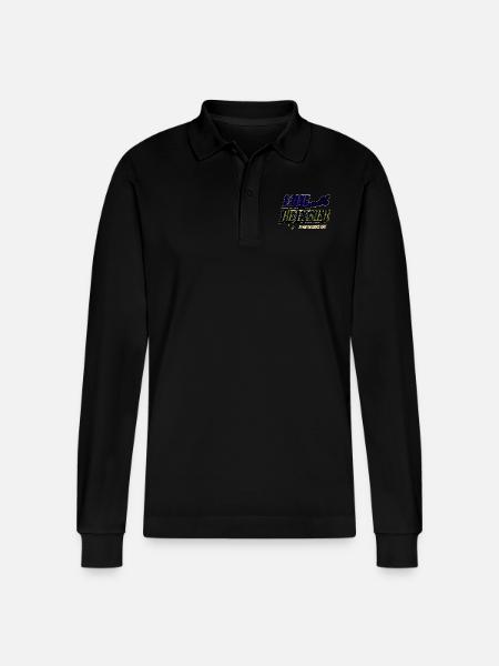 profession computer science - Stanley/Stella Unisex Bio-Langarm-Poloshirt Prepster - Schwarz