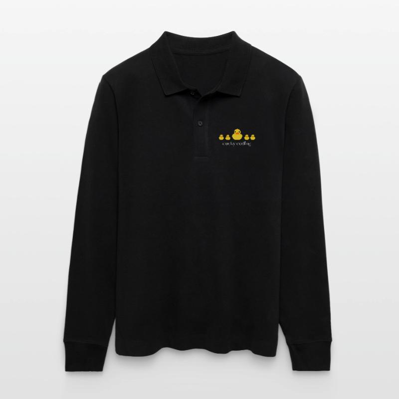 codage programmeur tech drôle conception débogage Polo à manches longues bio PREPSTER Stanley/Stella Unisexe