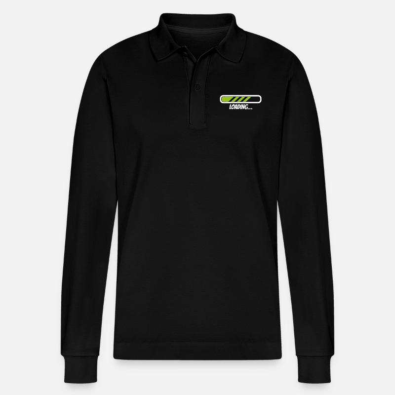 Loading 2 - Stanley/Stella Unisex Bio-Langarm-Poloshirt Prepster - Schwarz