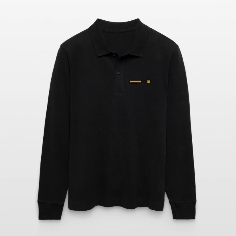 loading balken text logo design loading download e Stanley/Stella Unisex Bio-Langarm-Poloshirt Prepster