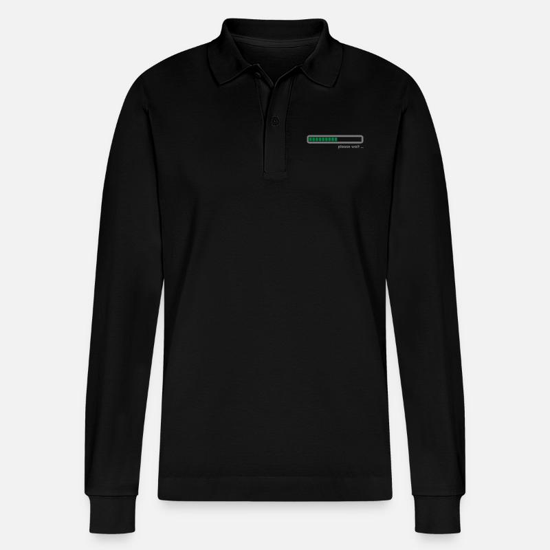 loading ... please wait (2c) - Stanley/Stella Unisex Bio-Langarm-Poloshirt Prepster - Schwarz