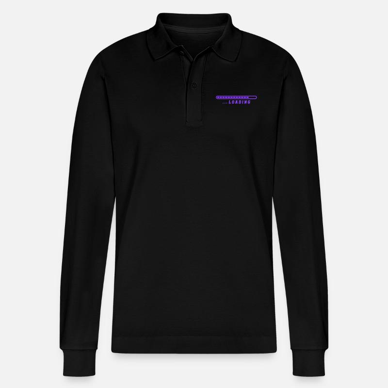 loading - Stanley/Stella Unisex Bio-Langarm-Poloshirt Prepster - Schwarz