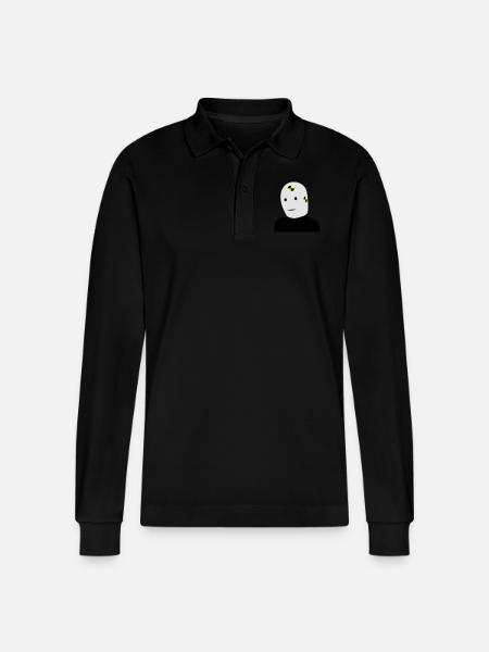 Dummy - Stanley/Stella Unisex Bio-Langarm-Poloshirt Prepster - Schwarz