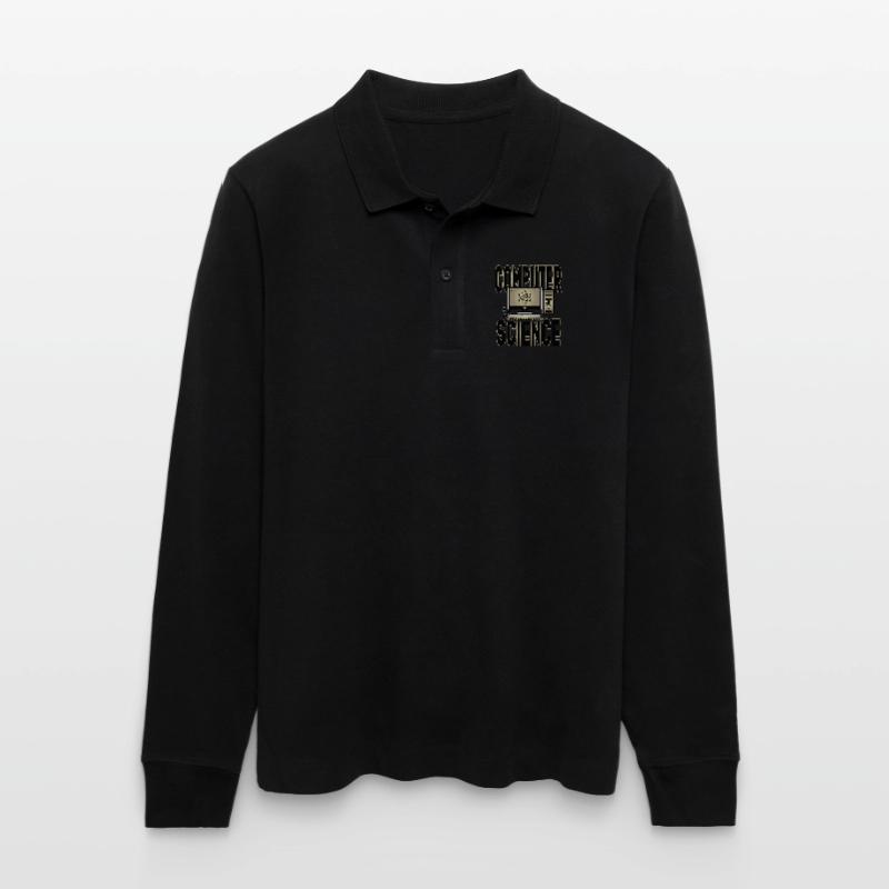 Computer Science-It, computer science Stanley/Stella Organic Unisex Long-Sleeved Polo Shirt Prepster