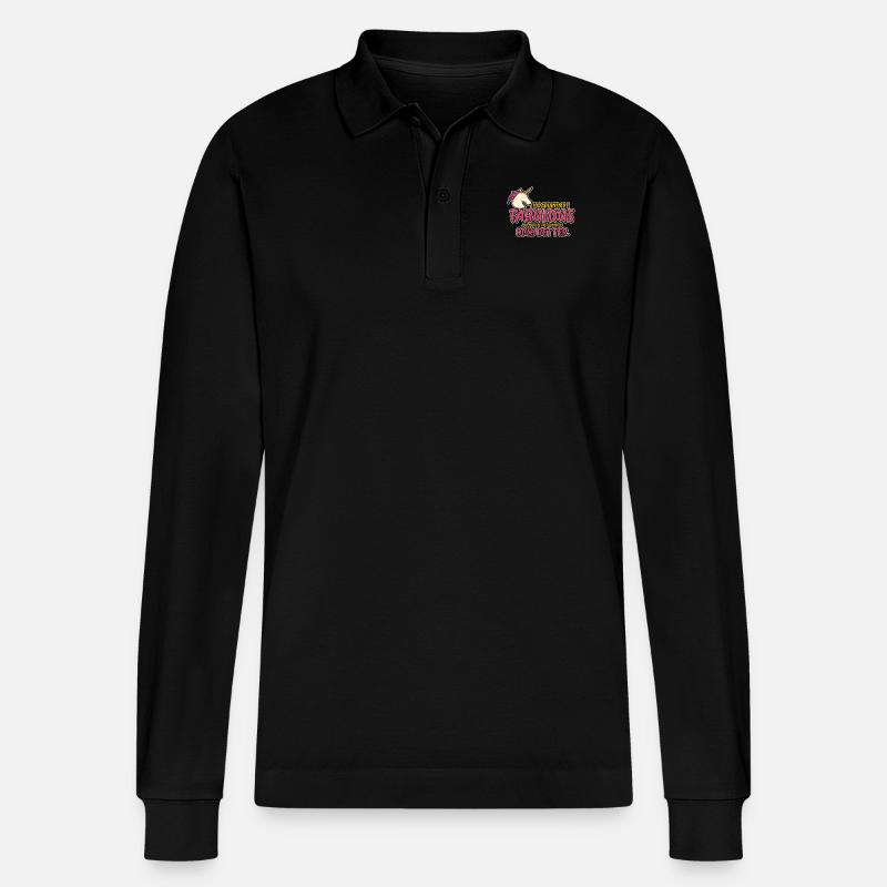 Bibliothekar - Stanley/Stella Unisex Bio-Langarm-Poloshirt Prepster - Schwarz