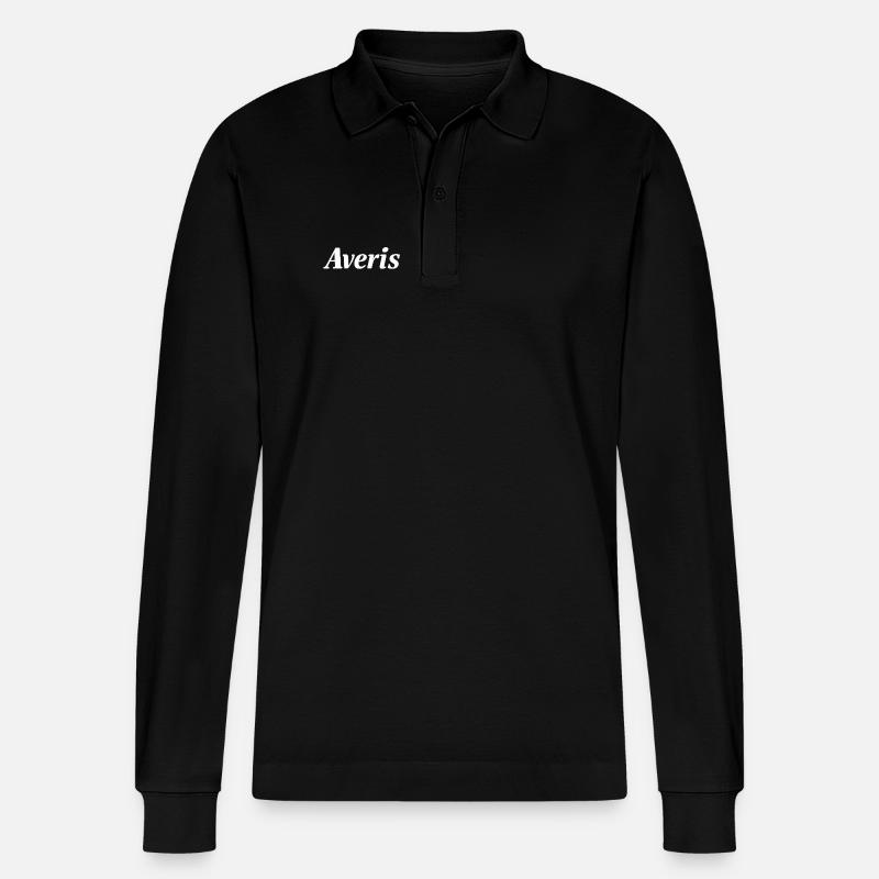 Pull Averis - Polo à manches longues bio PREPSTER Stanley/Stella Unisexe - noir