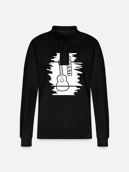 Cadeau pour Oresti - Polo à manches longues bio PREPSTER Stanley/Stella Unisexe - noir
