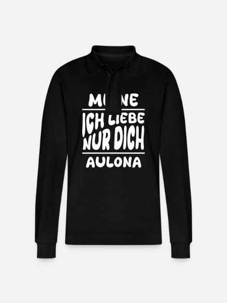 Frau Aulona - Stanley/Stella Unisex Bio-Langarm-Poloshirt Prepster - Schwarz