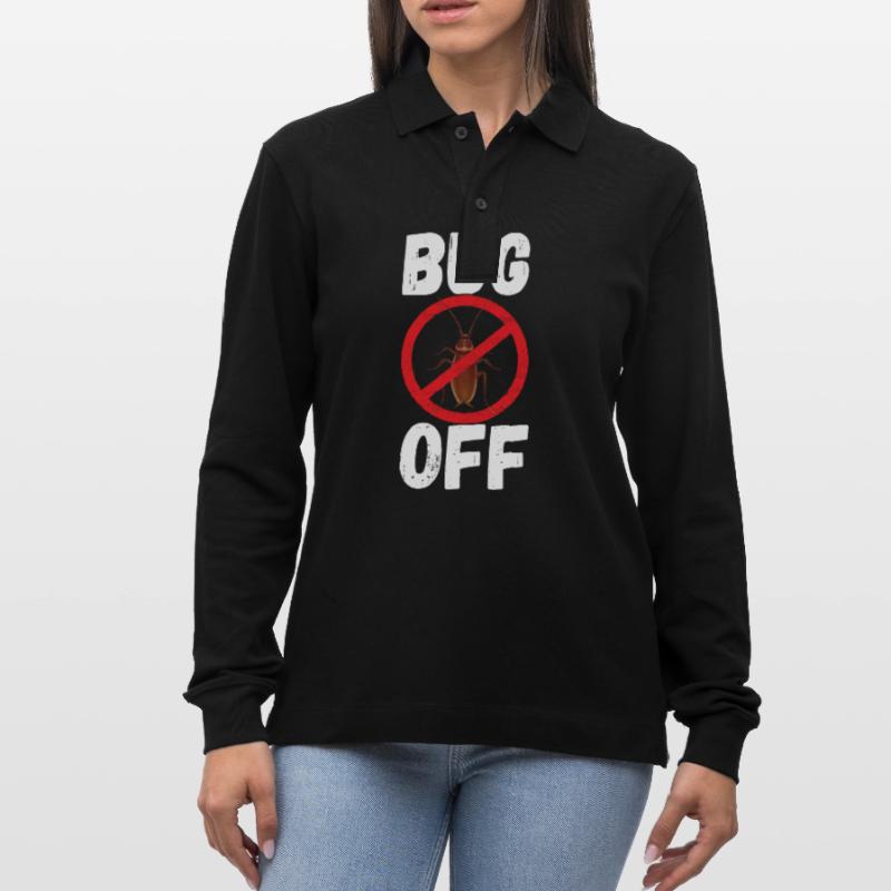 Schädlingsbekämpfung Kammerjäger Stanley/Stella Unisex Bio-Langarm-Poloshirt Prepster