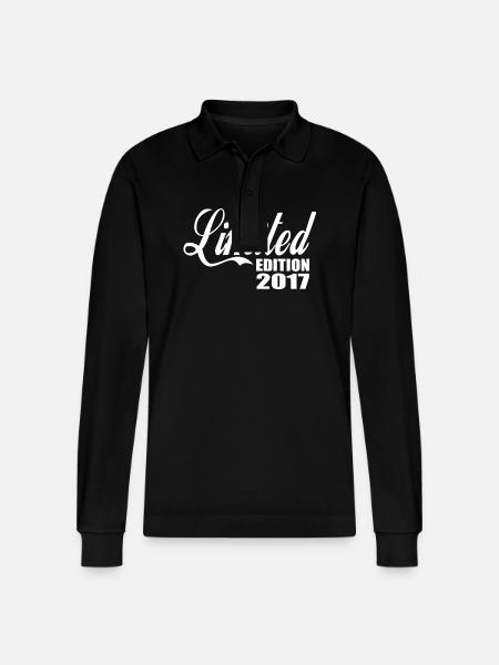 Edition Limitée 2017 - Polo à manches longues bio PREPSTER Stanley/Stella Unisexe - noir