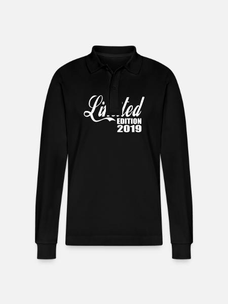 Edition Limitée 2019 - Polo à manches longues bio PREPSTER Stanley/Stella Unisexe - noir